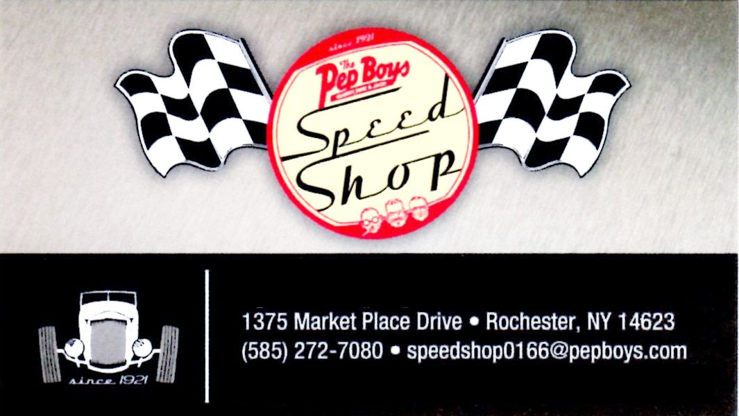 Pep Boys Speed Shop